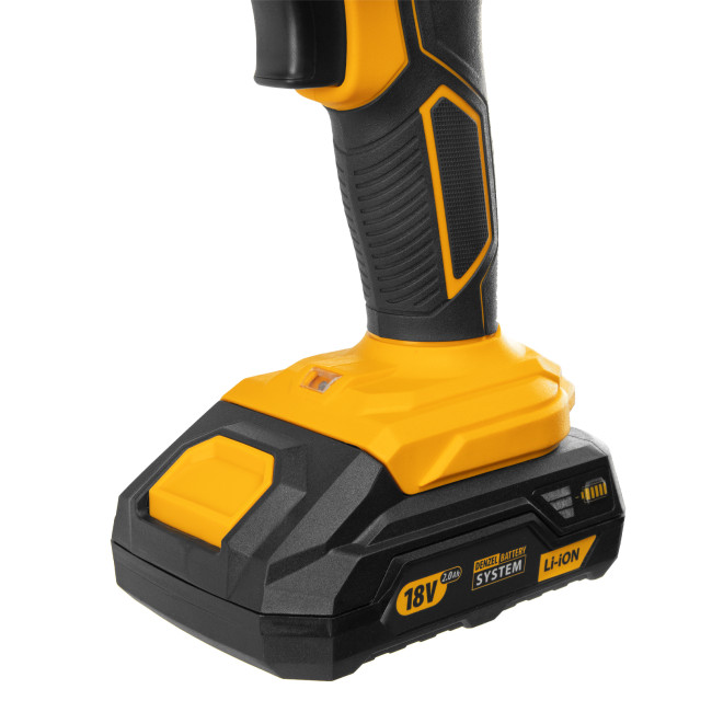 Дрель-шуруповерт аккумуляторная CDL-18-02BM, Li-Ion, 18 В, 2 аккумулятор Denzel в Казани Дрель-шуруповерт аккумуляторная CDL-18-02BM, Li-Ion, 18 В, 2 аккумулятор Denzel в Казани