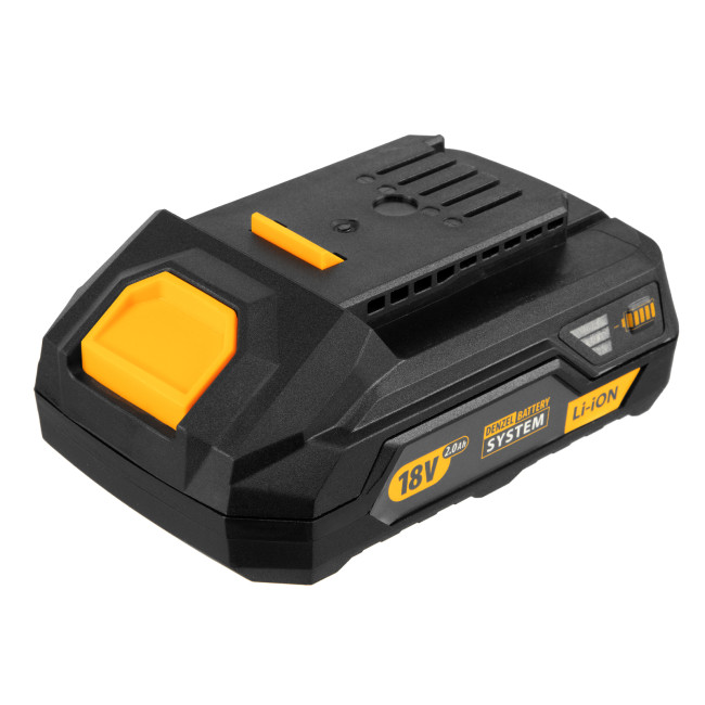 Дрель-шуруповерт аккумуляторная CDL-18-02BM, Li-Ion, 18 В, 2 аккумулятор Denzel в Казани Дрель-шуруповерт аккумуляторная CDL-18-02BM, Li-Ion, 18 В, 2 аккумулятор Denzel в Казани