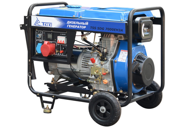 Дизель генератор TSS SDG 7000EH3A с АВР в Казани