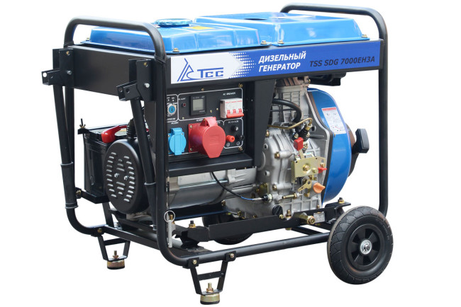 Дизель генератор TSS SDG 7000EH3A с АВР в Казани