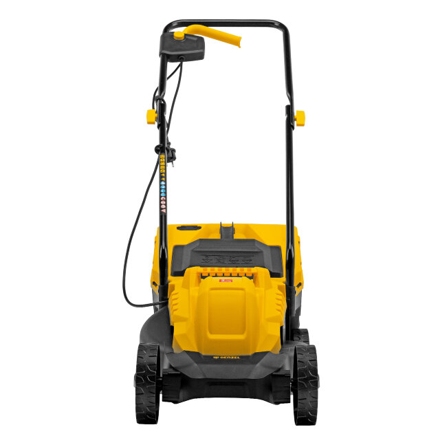 Газонокосилка электрическая GM-1100, 1100 Вт, шир. 32 см, 3 уров., травосб. 30 л Denzel в Казани