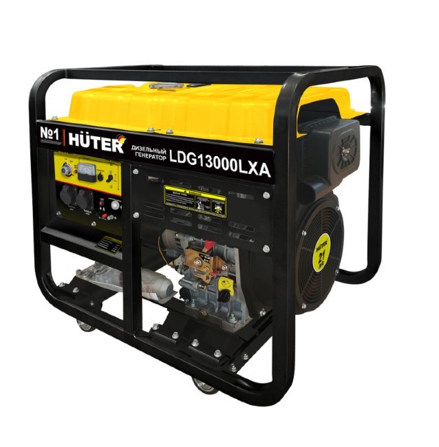 Электрогенератор дизельный LDG 13000LXА Huter в Казани