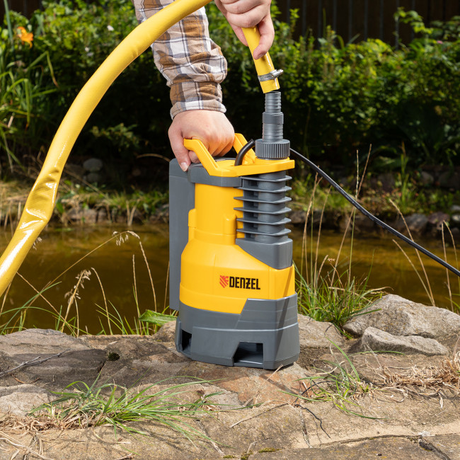 Дренажный насос DPХ450, 450 Вт, подъем 5 м, 9000 л/ч Denzel в Казани