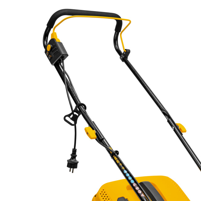 Газонокосилка электрическая GM-1300, 1300 Вт, шир. 32 см, 5 уров., травосб. 35 л Denzel в Казани