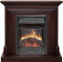 Каминокомплект Bradford - Темный дуб с очагом Majestic FX Black в Казани