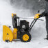 Бензиновая снегоуборочная машина SBL 711D PRO, 302cc, эл.старт, фара, обогрев, блок. дифф. Denzel в Казани