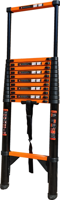 Лестница телескопическая 5,1 м ТАЛМЕТ/TALMET TM-1051С (углеродистая сталь) 1 в Казани