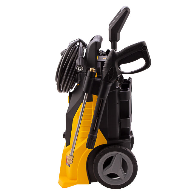 Моечная машина высокого давления R-180i, 2400 Вт, 180 бар, 7.5 л/мин, асинхронный двигатель Denzel в Казани Моечная машина высокого давления R-180i, 2400 Вт, 180 бар, 7.5 л/мин, асинхронный двигатель Denzel в Казани