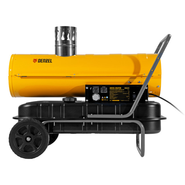 Дизельная тепловая пушка NHG-20i, 20 кВт, 600 м3/ч, непрямой нагрев, цифровой термостат Denzel в Казани