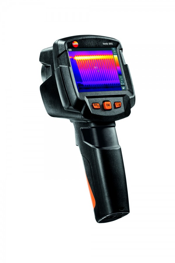 Комплект тепловизора Testo 872 и смарт-зонда термогигрометра Testo 605i