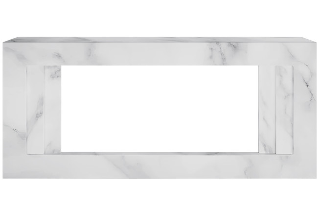 Каминокомплект Line 42 SFT White Marble (Разборный) - Белый мрамор с очагом Vision 42 LOG LED в Казани Каминокомплект Line 42 SFT White Marble (Разборный) - Белый мрамор с очагом Vision 42 LOG LED в Казани