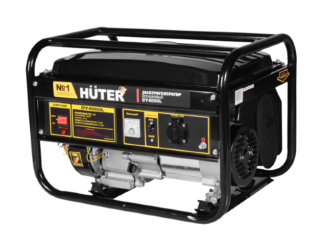 Портативный бензогенератор HUTER DY4000L в Казани