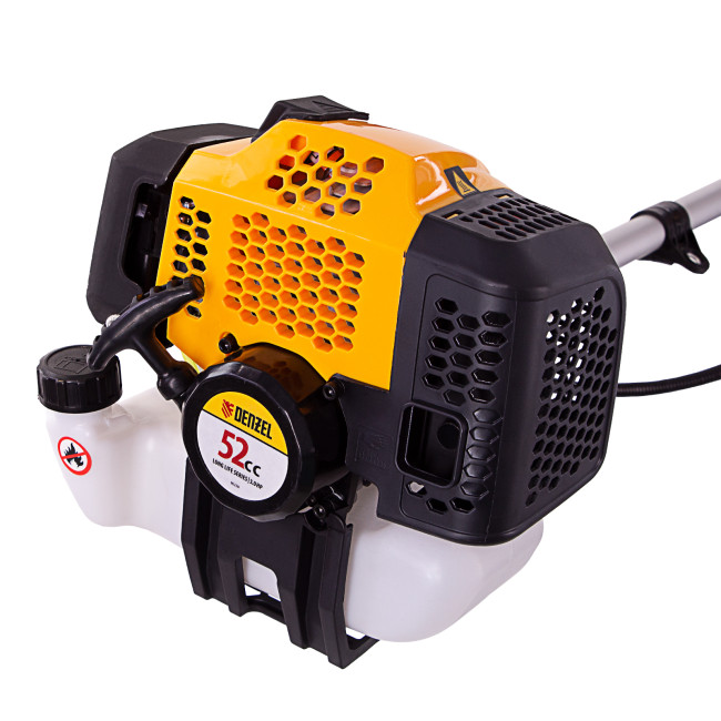 Триммер бензиновый DGT 520, 52 см3, 3 л. с, неразъемная штанга, состоит из 2 частей Denzel в Казани