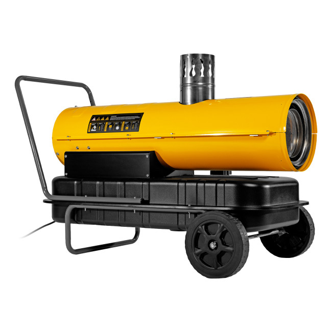 Дизельная тепловая пушка NHG-30i, 30 кВт, 750 м3/ч, непрямой нагрев, цифровой термостат Denzel в Казани