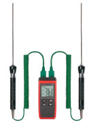 Термометр RGK CT-12 с 2-мя погружными зондами температуры TR-10W с поверкой