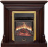 Каминокомплект Bradford - Темный дуб с очагом Majestic FX M Brass в Казани