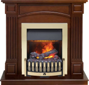 Каминокомплект Boston - Темный дуб (Высота 925см) с очагом Danville Brass FB2 Каминокомплект Boston - Темный дуб (Высота 925см) с очагом Danville Brass FB2