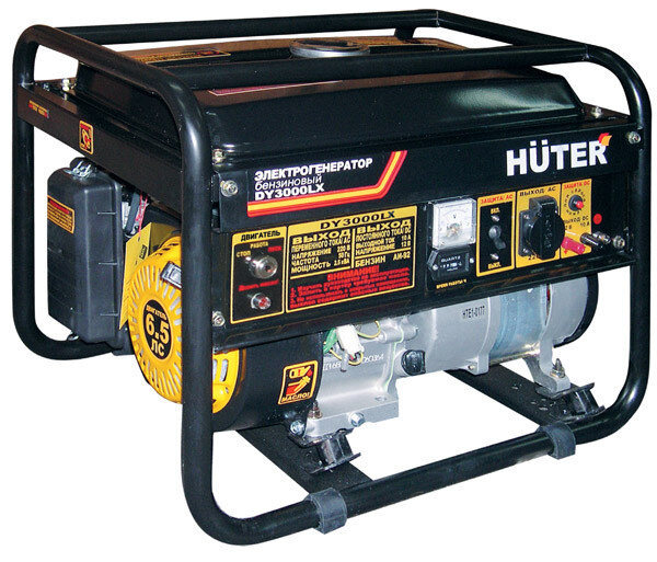 Портативный бензогенератор HUTER DY3000LX в Казани