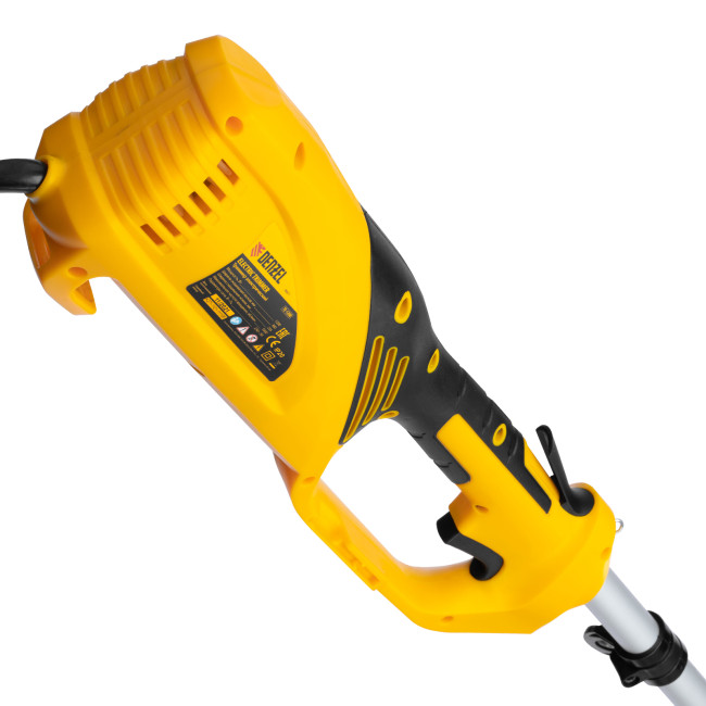 Триммер электрический TE-1200, 1200 Вт, 380 мм, катушка + диск, разборная штанга Denzel в Казани Триммер электрический TE-1200, 1200 Вт, 380 мм, катушка + диск, разборная штанга Denzel в Казани