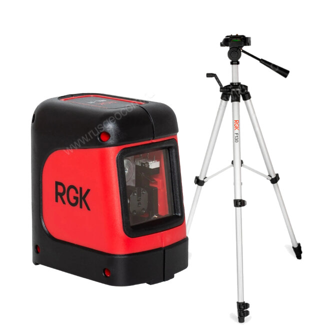 Комплект: лазерный уровень RGK ML-11 + штатив RGK F130 в Казани