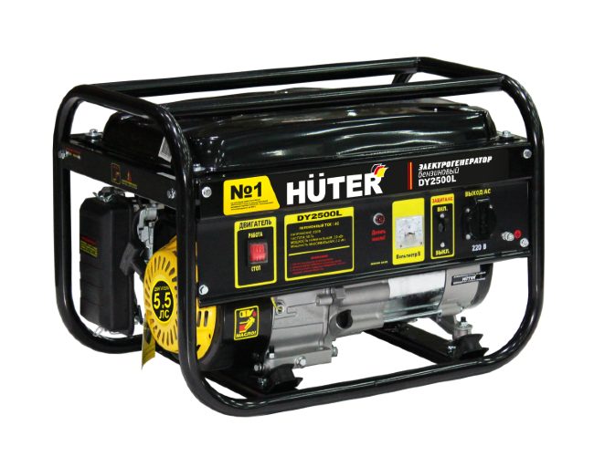 Портативный бензогенератор HUTER DY2500L в Казани