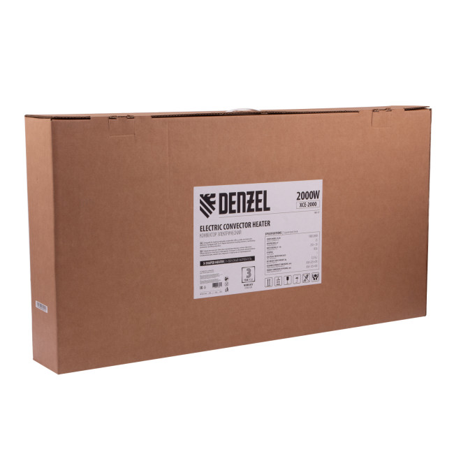 Конвектор электрический XCE-2000, 230 В, 2000 Вт, X-образный нагреватель Denzel в Казани Конвектор электрический XCE-2000, 230 В, 2000 Вт, X-образный нагреватель Denzel в Казани