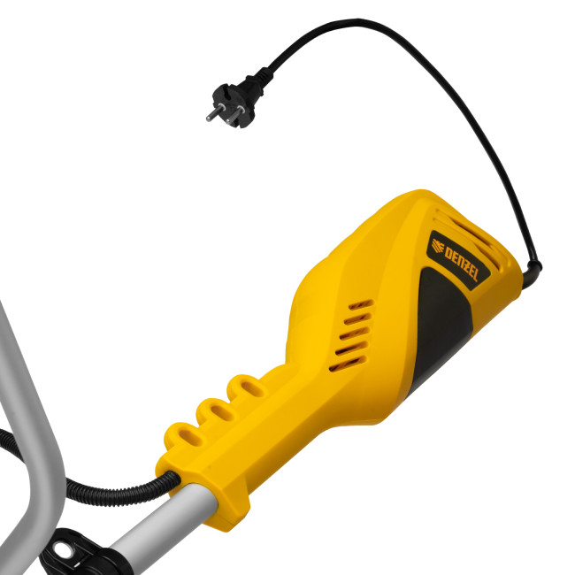 Триммер электрический TE-1400, 1400 Вт, 420 мм, катушка + диск, разборная штанга Denzel в Казани