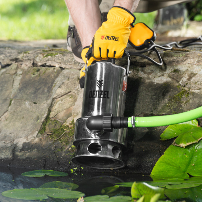 Дренажный насос DPL800X, 800 Вт, подъем 7 м, 16500 л/ч Denzel       в Казани