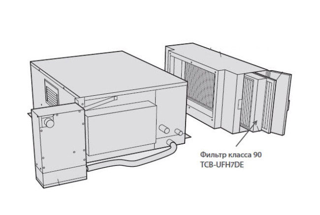 Toshiba Фильтр класса 90 (TCB-UFH7DE) в Казани