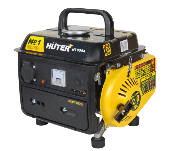 Портативный бензогенератор HUTER HT950A в Казани