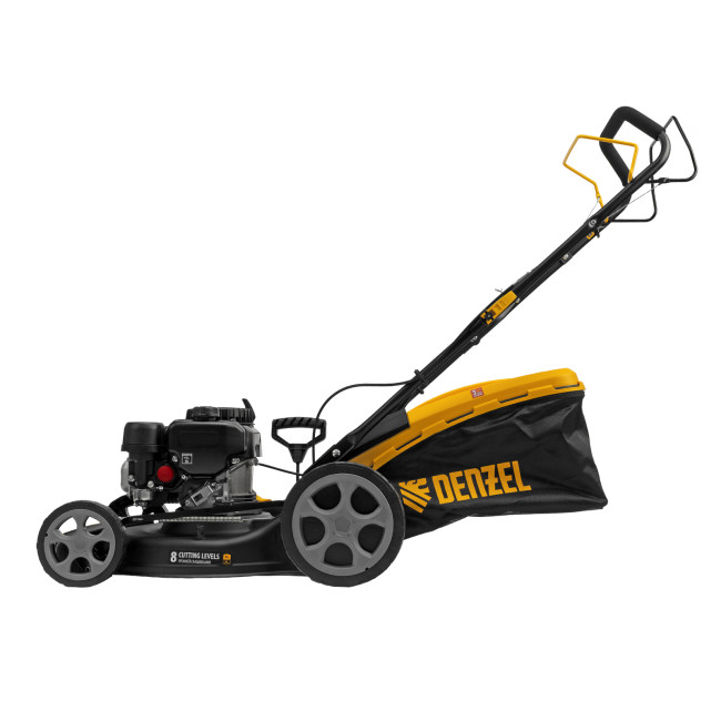 Газонокосилка бензиновая GLR-460SP-ZS, 149 см3, ширина 46 см, привод, травосборник 65 л Denzel в Казани