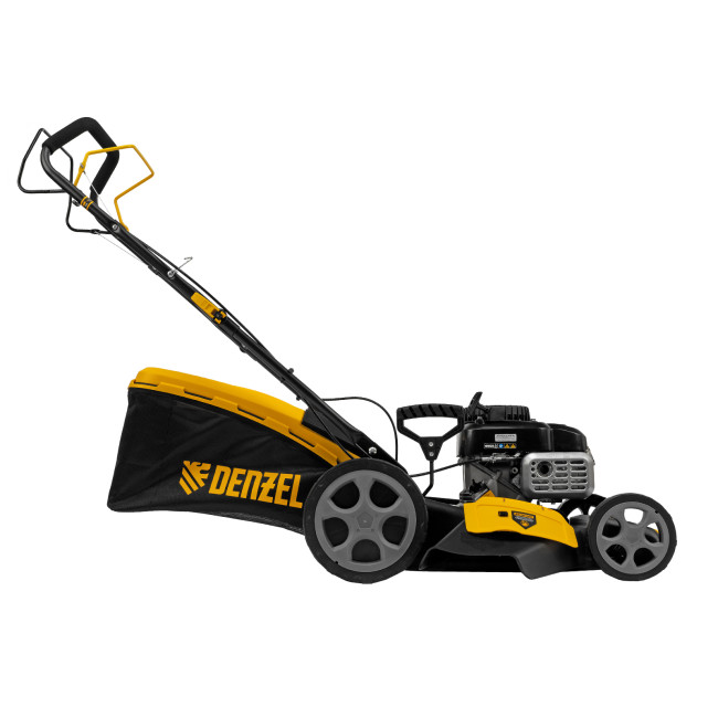 Газонокосилка бензиновая GLR-460SP-ZS, 149 см3, ширина 46 см, привод, травосборник 65 л Denzel в Казани