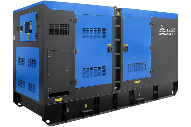 Дизельный генератор ТСС АД-250С-Т400 в шумозащитном кожухе с АВР в Казани