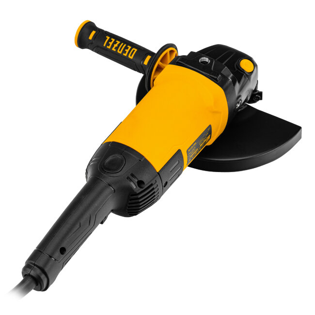 Машина шлифовальная угловая AG230-2400, 2400 Вт, 230 мм, 6000 об/мин Denzel в Казани