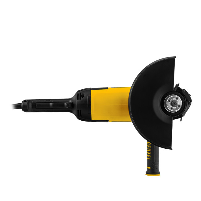 Машина шлифовальная угловая AG230-2400, 2400 Вт, 230 мм, 6000 об/мин Denzel в Казани