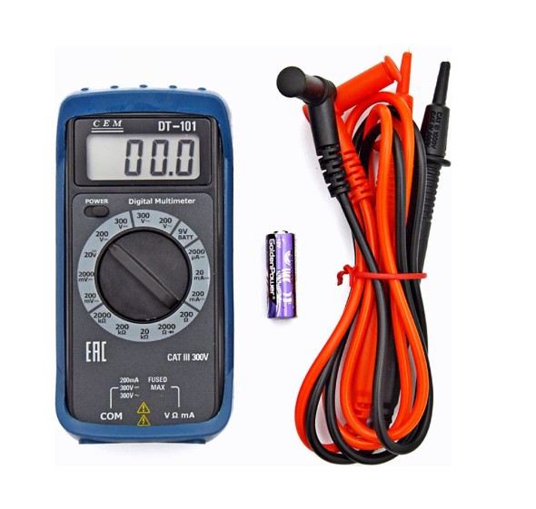 Мультиметр компактный CEM DT-101 в Казани