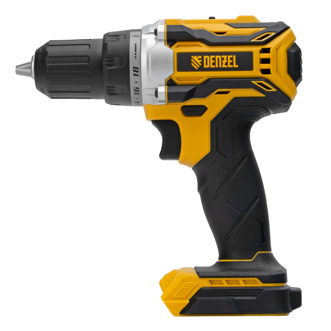 Дрель-шуруповерт аккумуляторная, бесщет. BLDL-18-0 Li-Ion, 18 В Denzel в Казани Дрель-шуруповерт аккумуляторная, бесщет. BLDL-18-0 Li-Ion, 18 В Denzel в Казани