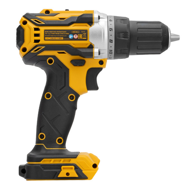 Дрель-шуруповерт аккумуляторная, бесщет. BLDL-18-0 Li-Ion, 18 В Denzel в Казани Дрель-шуруповерт аккумуляторная, бесщет. BLDL-18-0 Li-Ion, 18 В Denzel в Казани