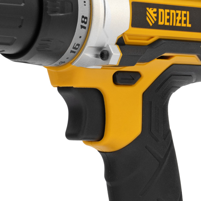 Дрель-шуруповерт аккумуляторная, бесщет. BLDL-18-0 Li-Ion, 18 В Denzel в Казани Дрель-шуруповерт аккумуляторная, бесщет. BLDL-18-0 Li-Ion, 18 В Denzel в Казани