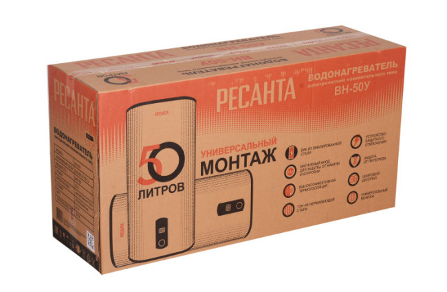 Водонагреватель накопительный Ресанта ВН-50У в Казани