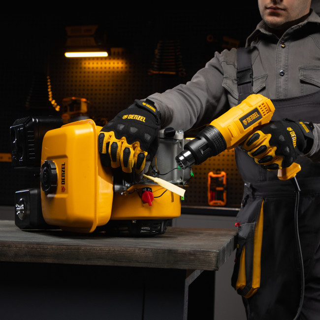 Фен технический HG-1800, 1800 Вт, 3 режима Denzel в Казани