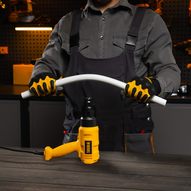 Фен технический HG-1800, 1800 Вт, 3 режима Denzel в Казани