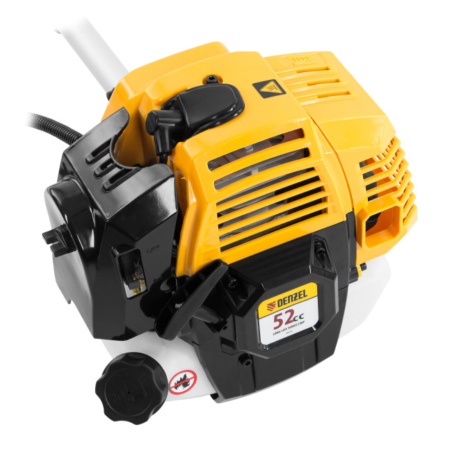 Триммер бензиновый DR-52S, 52 см3, разъемная штанга, состоит из 2 частей Denzel в Казани