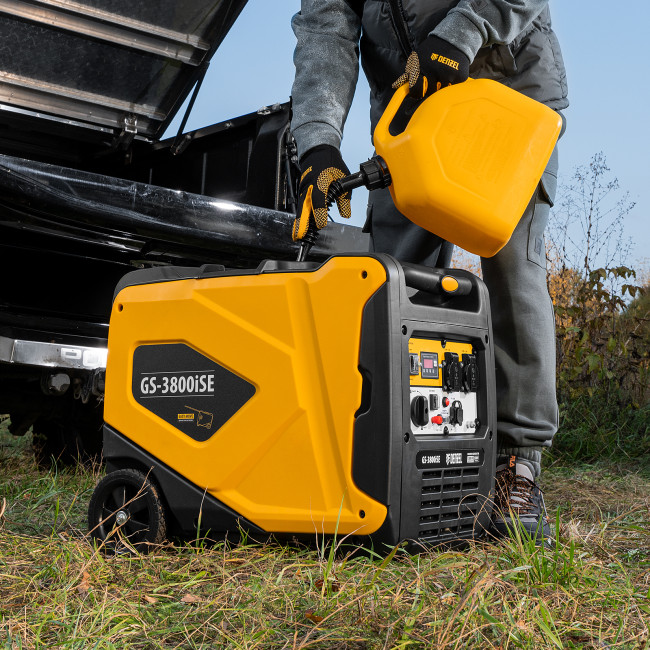 Генератор инверторный GS-3800iSE, 3,8 кВт, 230 В, закрытый корпус,электростартер Denzel в Казани Генератор инверторный GS-3800iSE, 3,8 кВт, 230 В, закрытый корпус,электростартер Denzel в Казани