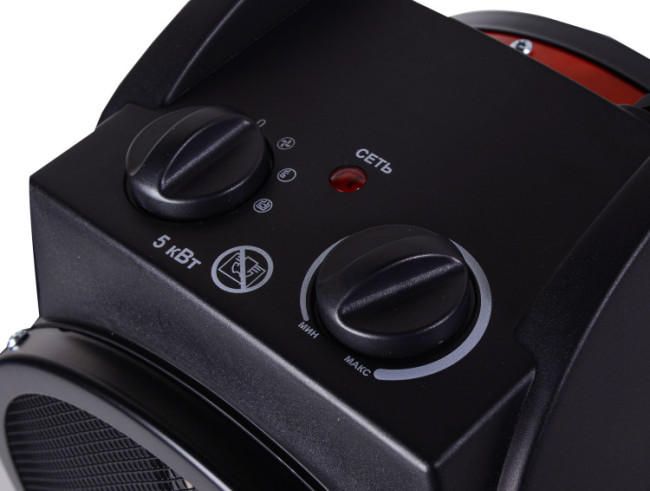 Электрическая тепловая пушка РЕСАНТА ТЭПК-5000K1 в Казани Электрическая тепловая пушка РЕСАНТА ТЭПК-5000K1 в Казани