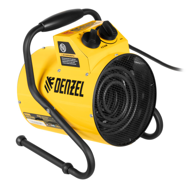 Тепловая пушка SFH-5000, 230 В, 260 м3/ч, вентилятор 3 режима, 3000/4500 Вт Denzel в Казани Тепловая пушка SFH-5000, 230 В, 260 м3/ч, вентилятор 3 режима, 3000/4500 Вт Denzel в Казани