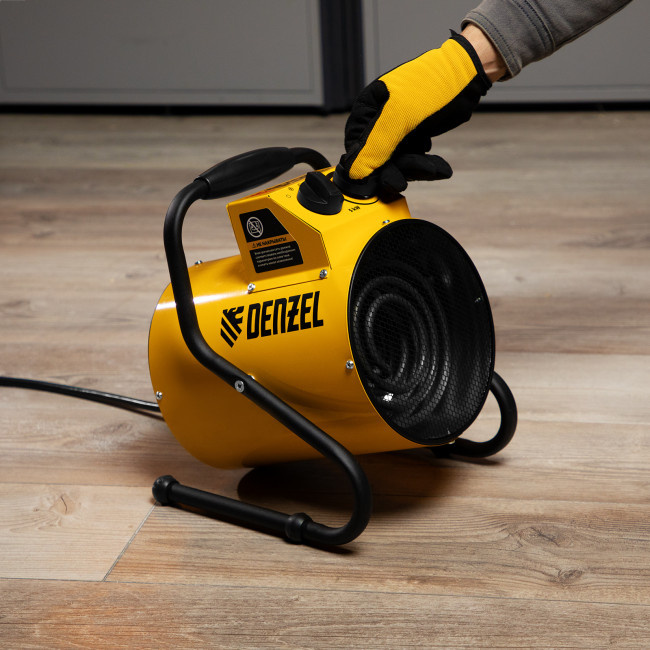 Тепловая пушка SFH-5000, 230 В, 260 м3/ч, вентилятор 3 режима, 3000/4500 Вт Denzel в Казани Тепловая пушка SFH-5000, 230 В, 260 м3/ч, вентилятор 3 режима, 3000/4500 Вт Denzel в Казани