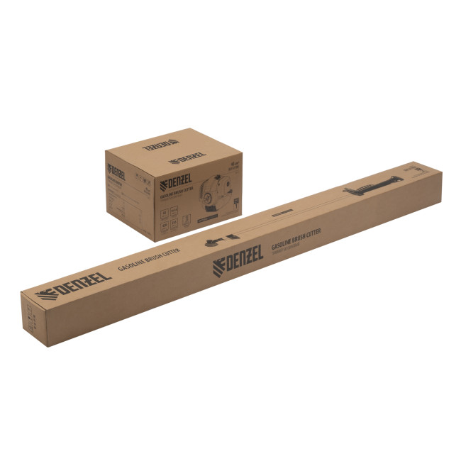 Триммер бензиновый DGT-43-PRO, анти-вибро, 43 см3, неразъем, состоит из 2 частей Denzel в Казани