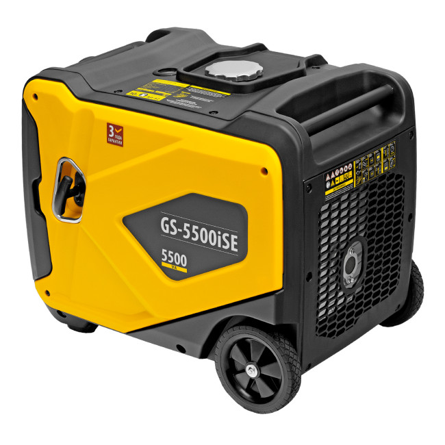 Генератор инверторный GS-5500iSE, 5,5 кВт, 230 В, закрытый корпус,электростартер Denzel в Казани Генератор инверторный GS-5500iSE, 5,5 кВт, 230 В, закрытый корпус,электростартер Denzel в Казани