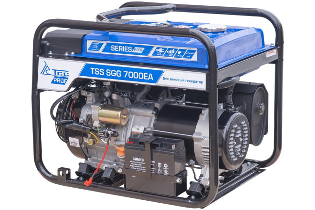 Бензогенератор 7 кВт TSS SGG 7000E3A с в кожухе МК-1.1 в Казани